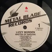 LP - Lizzy Borden - Master Of Disguise