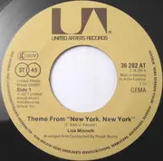 7'' - Liza Minnelli / Ralph Burns And His Orchestra - Theme From New York, New York / Hazoy