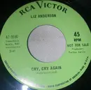 7'' - Liz Anderson - Cry, Cry Again