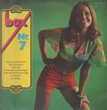 Ljupka Dimitrovska, Peter Albert, Gerd Michaelis-Chor ... - Box Nr. 7