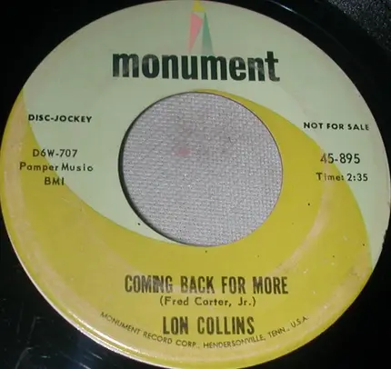 Lon Collins - Two Words Ended It All