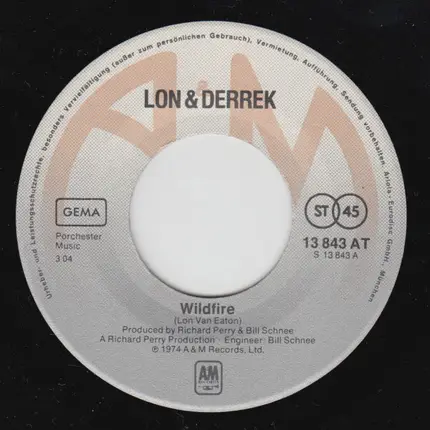 Lon & Derrek Van Eaton - Wildfire