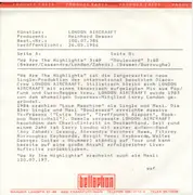 7inch Vinyl Single - London Aircraaft - We Are The Highlights