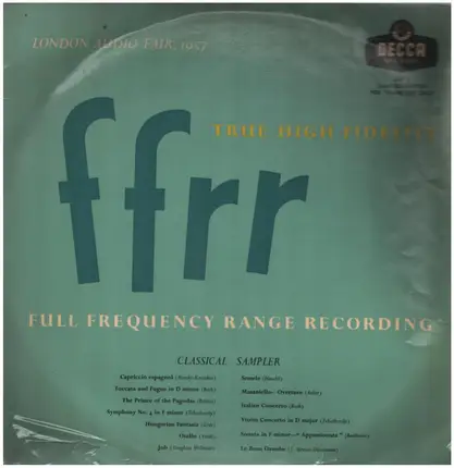 London Audio Fair 1957 - ffrr True High Fidelity