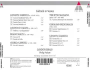 CD - London Brass , Philip Pickett - Gabrieli In Venice