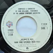 7inch Vinyl Single - John Williams / London Symphony Orchestra - Theme From Superman (Main Title)