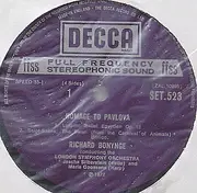 Double LP - Saint-Saëns, Tchaikovsky,  Rubinstein, a.o - Homage To Pavlova - Hardcover boxset + Booklet
