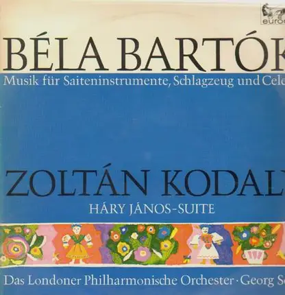 London Philh Orch, Solti - Z.Kodaly-H.Janos-Suite, Bartok-Musik für Saiteninstr, Schlagzeug und Celesta