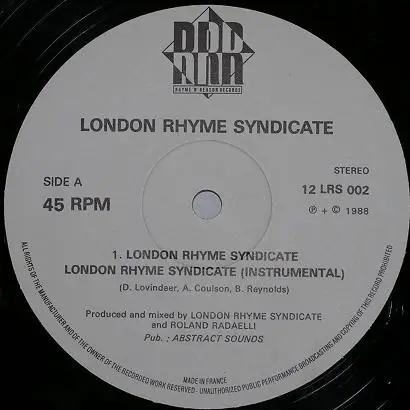 London Rhyme Syndicate - london rhyme syndicate