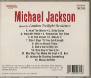 CD - London Twilight Orchestra - Plays Michael Jackson Black or White