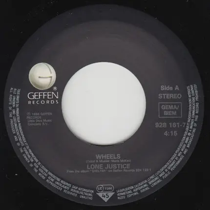 Lone Justice - Wheels