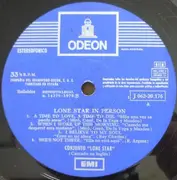 LP - Lone Star - In Person Spring 70 - 1st Original Span Press on Odeon