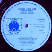 LP - Lonesome Sundown - Lonesome Lonely Blues