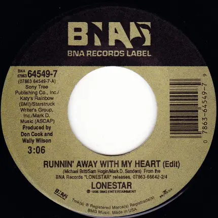 Lonestar - Runnin' Away With My Heart