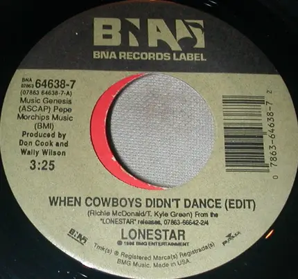 Lonestar - When Cowboys Didn't Dance