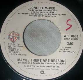 Lonette McKee - Maybe There Are Reasons