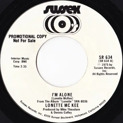 Lonette McKee - I'm Alone