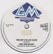 7inch Vinyl Single - Long John Baldry - This Boy's In Love Again