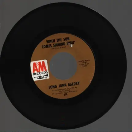 Long John Baldry - When The Sun Comes Shining Thru