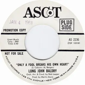 Long John Baldry - Only A Fool Breaks His Own Heart