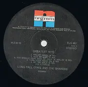 LP - Long Tall Ernie And The Shakers - Greatest Hits