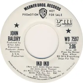 John Baldry - Iko Iko / You Can't Judge A Book By The Cover