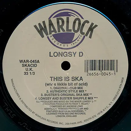 Longsy D - This Is Ska
