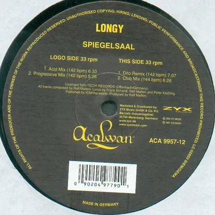 Longy - Spiegelsaal