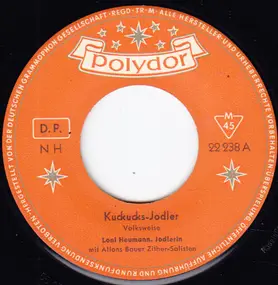 Alfons Bauer Mit Seinen Solisten - Kuckucks-Jodler