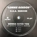 12inch Vinyl Single - Lonnie Gordon - Gonna Catch You (U.S.A. Remixes)