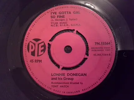 Lonnie Donegan And His Group - Lemon Tree