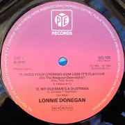12inch Vinyl Single - Lonnie Donegan - Does Your Chewing Gum Lose Its Flavour (On The Bedpost Overnight)?