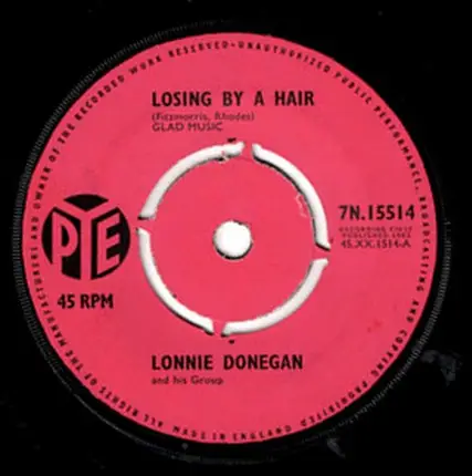 Lonnie Donegan - Losing By A Hair / Trumpet Sounds