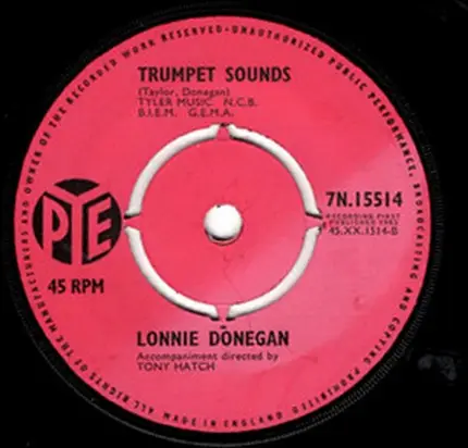Lonnie Donegan - Losing By A Hair / Trumpet Sounds