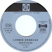 7inch Vinyl Single - Lonnie Donegan - Speak To The Sky