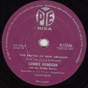 Lonnie Donegan - The Battle Of New Orleans / Darling Corey