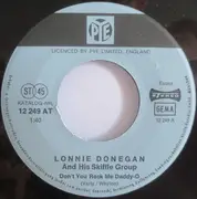 7inch Vinyl Single - Lonnie Donegan's Skiffle Group - Don't You Rock Me Daddy-O / Cumberland Gap
