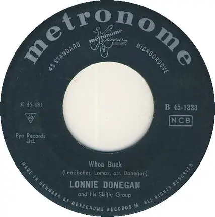 Lonnie Donegan's Skiffle Group - Does Your Chewing Gum Lose Its Flavor (On The Bedpost Over Night?)
