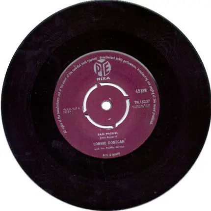 Lonnie Donegan's Skiffle Group - San Miguel