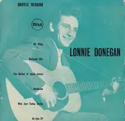 7inch Vinyl Single - Lonnie Donegan's Skiffle Group - Skiffle Session - 3 Prong Pushout Centre