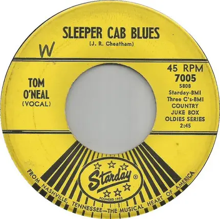 Lonnie Irving , Tom O'Neal - Pinball Machine / Sleeper Cab Blues