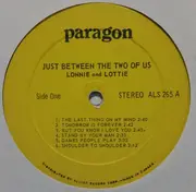 LP - Lonnie & Lottie - Just Between The Two Of Us