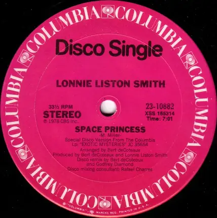 Lonnie Liston Smith - Space Princess / Quiet Moments