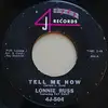 7inch Vinyl Single - Lonnie Russ - Tell Me How / Flip Flop