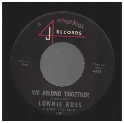 Lonnie Russ - We Belong Together