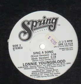 Lonnie Youngblood - Sing A Song