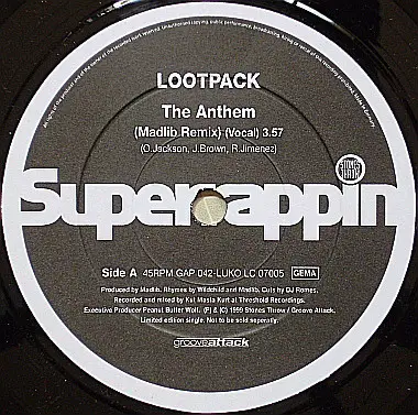 Lootpack - The Anthem (Madlib Remix)
