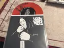 7inch Vinyl Single - Look My Way - 520 - red & black swirl pressing