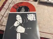 7inch Vinyl Single - Look My Way - 520 - red & black swirl pressing