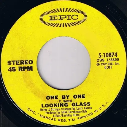 Looking Glass - Brandy (You're A Fine Girl) / One By One